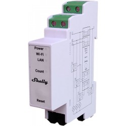 Shelly PRO 3EM amperemetre triphase domotique smart home automation maison connectee economie energie