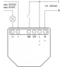 Shelly PLUS 1 cablage relais Wi-Fi BLUETOOTH détection température interne pour domotique home-automation