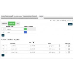 Algo 8301 programmateur sonneries annonces et musique