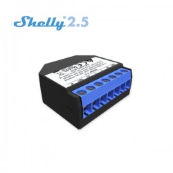 Shelly2.5 double relais Wi-Fi pour volet roulant domotique