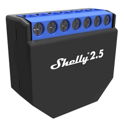 Shelly 2.5 double relais WIFI pour Domotique