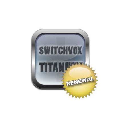 Licence renouvellement renew pour 1 utilisateur niveau support TITANIUM pour Switchvox de Digium par Sangoma Licence renouvellement renew pour 1 utilisateur niveau support TITANIUM pour Switchvox de Digium par Sangoma