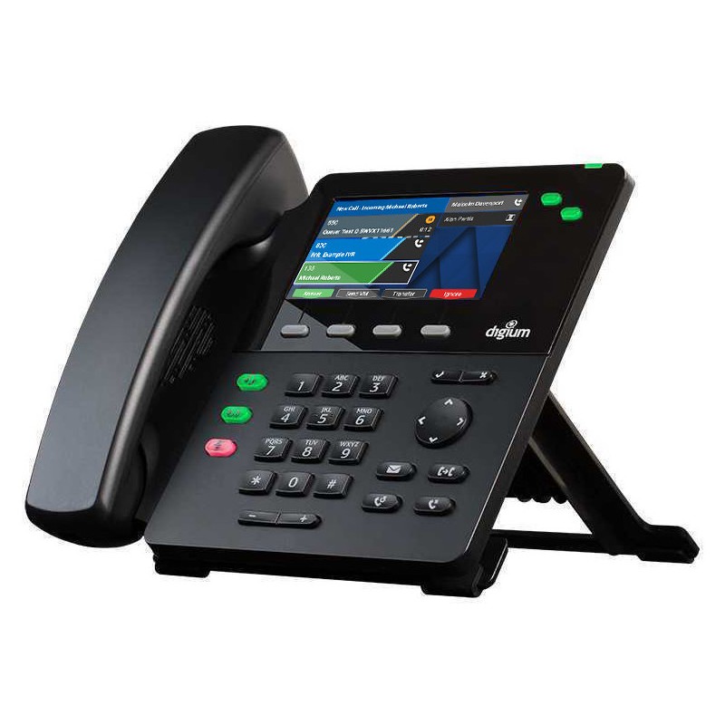 IP Phone SIP D62 1TELD062LF Gigabit Digium Sangoma pour Asterisk Open Source et Switchvox