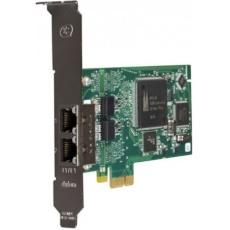 1B233LF carte PCIe 2xT0/S0 BRI Euro ISDN Numeris Digium par Sangoma