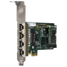 1TE435BF carte PCIe 4xE1/T2 PRI EUROISDN Digium Sangoma pour Asterisk Switchvox