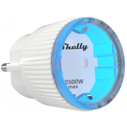 Shelly Plug-S prise relais Wi-Fi détection température interne et mesure de puissance pour domotique home-automation