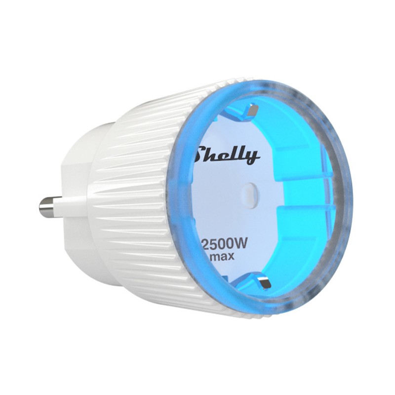 Shelly Plug-S prise relais Wi-Fi détection température interne et mesure de puissance pour domotique home-automation Shelly Plug-S prise relais Wi-Fi détection température interne et mesure de puissance pour domotique home-automation