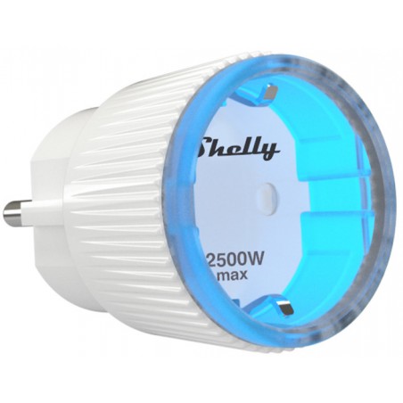 Shelly Plug-S prise connectee relais Wi-Fi MQTT France Domotique