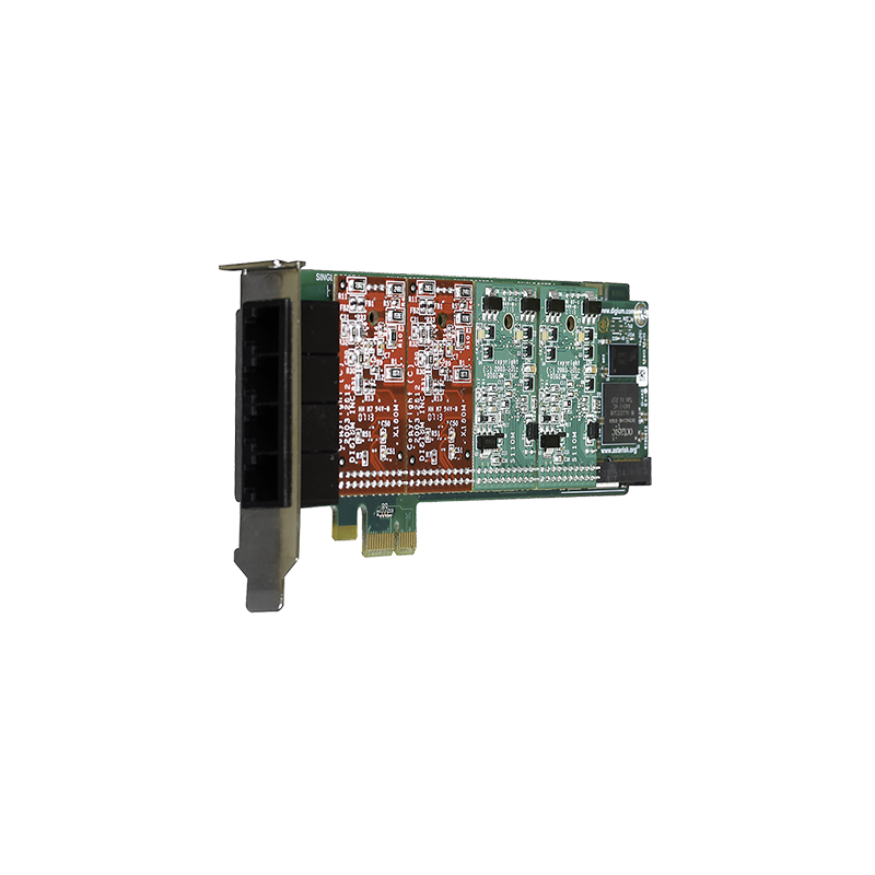 1A4B00F A4B carte PCIe modulaire Digium Sangoma pour Asterisk Switchvox