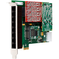 1A8B00F A8B carte PCIe modulaire Digium Sangoma pour Asterisk Switchvox