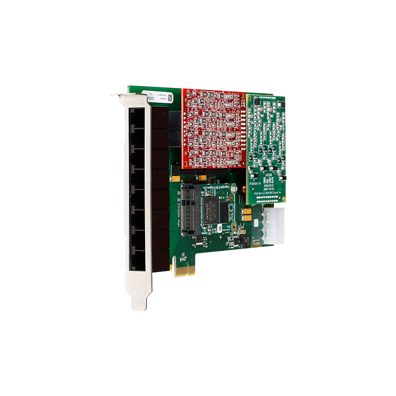 1A8B00F A8B carte PCIe modulaire Digium Sangoma pour Asterisk Switchvox