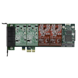 1A4B00F A4B carte PCIe modulaire Digium Sangoma pour Asterisk Switchvox