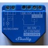 Shelly PLUS 1 relais Wi-Fi BLUETOOTH détection température interne pour domotique home-automation