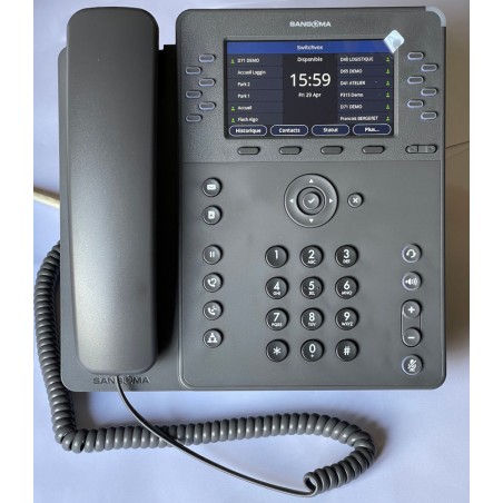 IP Phone SIP P330 1TELP330LF Sangoma pour Asterisk Open Source PBXact et Switchvox