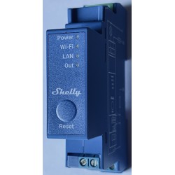 Shelly PRO 1 relais Wi-Fi BLUETOOTH RJ45 Ethernet LAN detection temperature interne pour domotique france