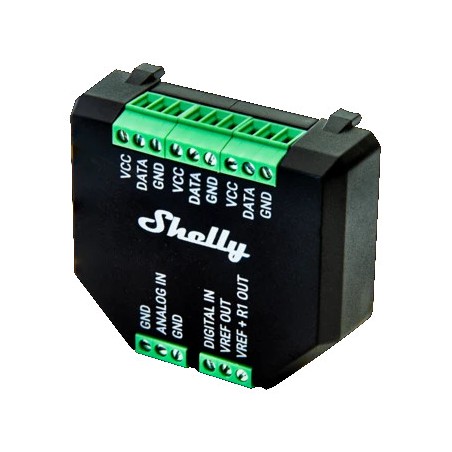 Shelly plus addon add-on sensor sonde probe adaptateur pour Shelly PLUS pour Domotique Home-Automation Shelly plus addon add-on sensor sonde probe adaptateur pour Shelly PLUS pour Domotique Home-Automation